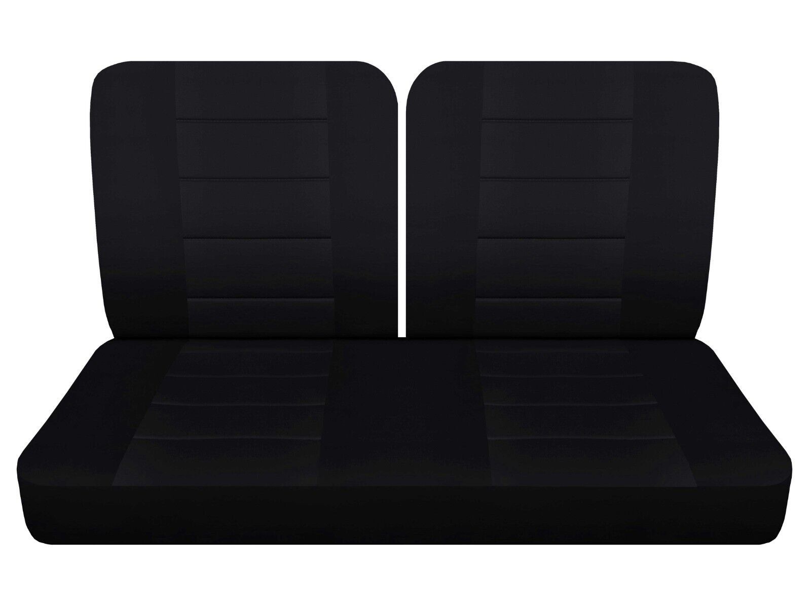 Primary image for Fits 1959 Chevy El Camino 2 door Black seat covers 50/50 top and solid bottom