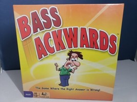 New in Sealed Box &quot;Bass Ackwards&quot; Game by Pressman - 2012 Edition Sealed... - £4.66 GBP