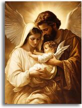 Yomiie 5D God Diamond Painting Kits for Adults 30x40cm Art Nativity Wall... - $12.64