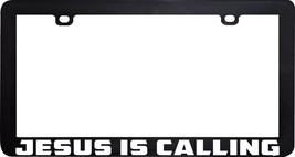 Jesus Is Calling Faith Hope Bible Quote License Plate Frame Holder - £5.53 GBP