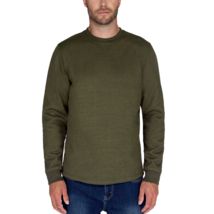 BC Clothing Men’s Fleece Lined Crew Sweatshirt (XX-Large, Green) - £23.79 GBP