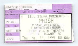 Phish Concert Ticket Stub May 12 1994 Tucson Arizona - £26.78 GBP