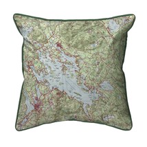 Betsy Drake Lake Winnipesaukee, NH Nautical Map Extra Large Zippered Indoor - £63.15 GBP