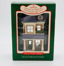Vtg 1987 Hallmark nostalgic houses collector&#39;s series House on Main St. ornament - £23.69 GBP