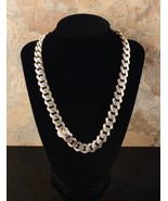 *10k Yellow Gold Royal Monaco Miami Cuban Link 13mm Curb Chain 19&quot; - $3,900.99