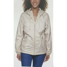 Calvin Klein Women&#39;s Zip Front Windbreaker Size: XS, Color: Putty - £31.89 GBP