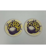 Lot 2 P.C. Pawg POG Pearl City Hawaii Milk Cap Slammers - £7.78 GBP