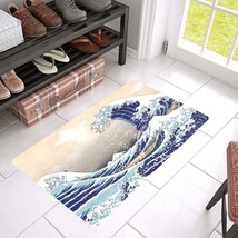 The Japanese Tsunami Wave Art Doormat (Rubber) - £25.95 GBP