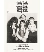 Cheap Trick 18 x 26 1982 Stone Hearth Madison Wisconsin Reproduction Poster - £27.52 GBP