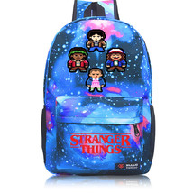 Stranger Things Theme Starry Sky Backpack Daypack Schoolbag Four Roles - £23.97 GBP