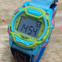 Armitron 45/7041 Unisex 50m Colorful Digital Quartz Alarm Chrono Watch~New Batte - £19.09 GBP