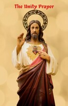 Unity Prayer with Image of the Sacred Heart of Jesus, Card, New #PC-14 - €1,03 EUR