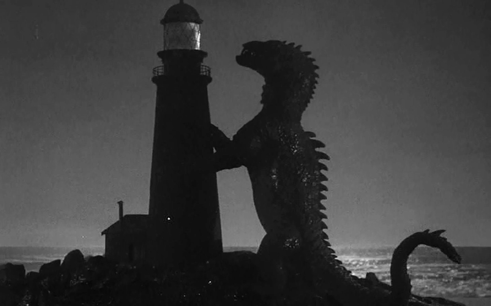1953’s THE BEAST FROM 20,000 FATHOMS vs. lighthouse b/w 6x10 scene #2 - $6.99