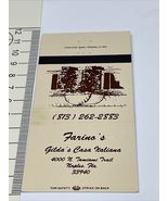 Matchbook Cover  Farino’s  Gilda’s Casa Naliana  Naples, Fl.  Unstruck  gmg - €10,70 EUR