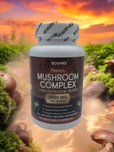 Sooming Mushroom Complex 11 Mushroom Blend 2600MG 120 Veg.Cap Exp 11/2026 - $222.81 MXN