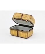 Limoges Luggage Bon Voyage Hinged Trinket Box Rochard Peint Main France ... - €95,17 EUR