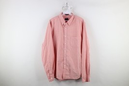 J Crew Mens Large Slim Fit Stonewash Distressed Oxford Button Down Shirt... - $366.64 MXN