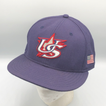 New Era World Baseball Classic WBC USA Wool Fitted Team Hat Cap Size 7 1/8 - £23.34 GBP