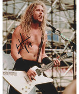 James Hetfield Metallica SIGNED 8" x 10" Photo + COA Lifetime Guarantee - $154.99