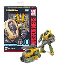 Transformers Generations Studio Series 80 Deluxe Class Brawn 5&quot; Figure NIB - £17.46 GBP