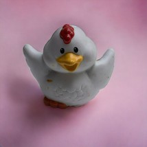 Vintage Fisher Price Little People "Chicken" - From Animal Sounds Farm Set - $6.92