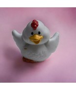 Vintage Fisher Price Little People &quot;Chicken&quot; - From Animal Sounds Farm Set - £5.42 GBP