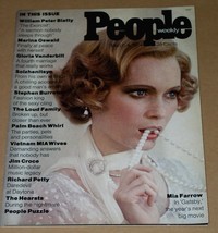 Mia Farrow People Weekly Magazine March 1974 Issue Number One Mint Condition * - £87.66 GBP
