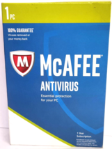 Brand NEW &amp; SEALED! McAfee Antivirus 2017 1 PC 1 year - £6.25 GBP