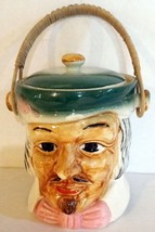 Vintage Toby Basket Weave Handle Biscuit Jar / Cookie Canister Please See Pictur - £46.86 GBP