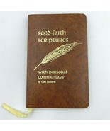 Seed Faith Scriptures Oral Roberts 1972 with Personal Commentary Pocket ... - £23.66 GBP