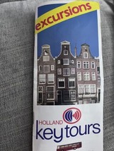 Holland Key Tours Travel Brochure Map 1980s - $17.50