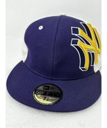 New York Yankees Fitted Hat New Era 59Fifty  Purple/Yellow  7-3/8 - $33.78 CAD