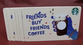 Starbucks 2019 FRIENDS BUY FRIENDS COFFEE Gift Card New with Tags - $4.40