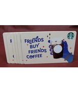 Starbucks 2019 FRIENDS BUY FRIENDS COFFEE Gift Card New with Tags - $6.17 CAD