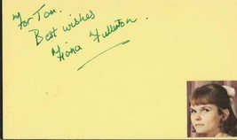 Fiona Fullerton Signed Vintage 3x5 Index Card JSA A View to a Kill James... - $49.49