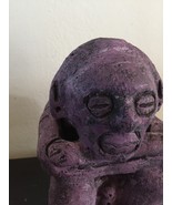 Taino vaso efigie handmade figure Guillen arte caribeño pre-Colombian art - $41.16 CAD
