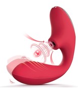 Vibrator Adult Sex Toys for Women - 3 in 1 C-Shaped Adjustable Sucking V... - £17.44 GBP