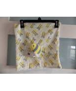 Dream Gro Buddy Blankie Bee Yellow Lovey Security Blanket Cuddle NEW - $31.19 CAD