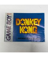 Donkey Kong Authentic Nintendo Game Boy Instruction Manual Booklet Only - $6.79