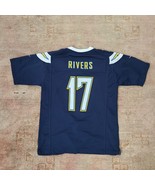San Diego Chargers #17 Philip Rivers Jersey Shirt Nike On Field NFL Wome... - £27.59 GBP