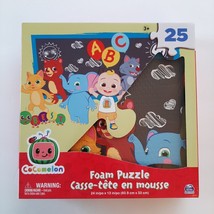 Cocomelon Foam Puzzle 24&quot;x13&quot; ABC&#39;s Floor Learning 25 Pieces Toddler Kids - £8.21 GBP