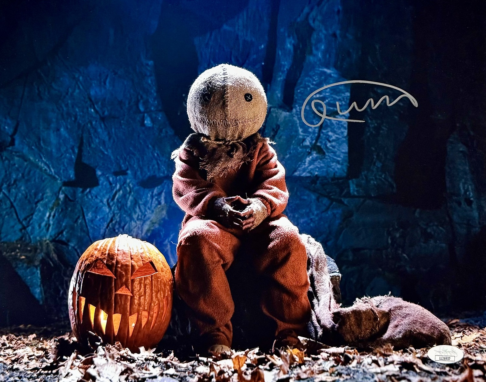 QUINN LORD Signed Autographed 11x14 PHOTO Trick r’ Treat as SAM JSA CERT... - $49.99