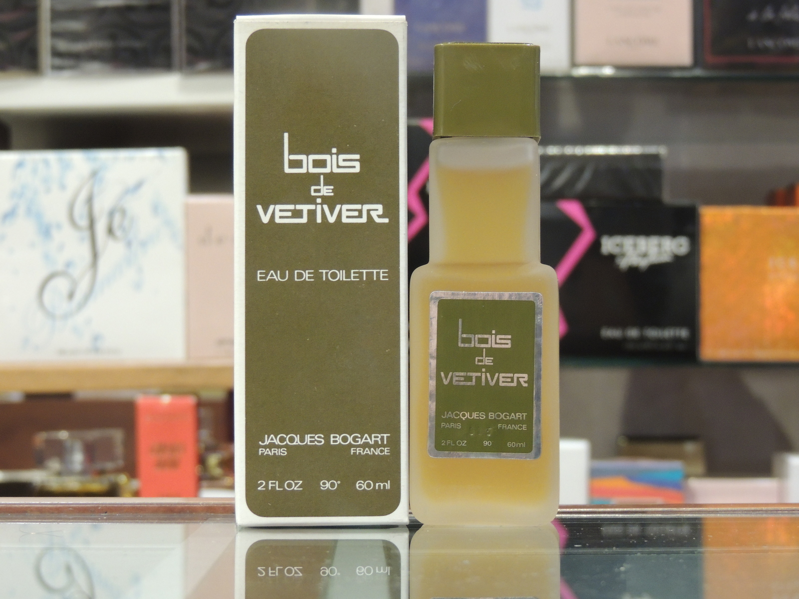 Bois de Vetiver Jacques Bogart Eau de Toilette 60ml Edt Splash Vintage very rare