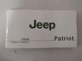 2008 Jeep Patriot Owners Manual [Paperback] Jeep - £27.74 GBP