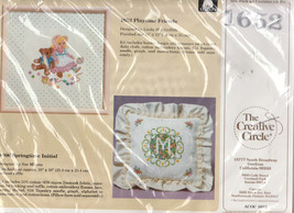 Creative Circle Playtime Friends Toys Counted Cross Stitch Kit   #1652 - $5.98