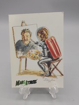 1994 Topps Mars Attacks  Card #99 Trading Card Noam Saunders Self Portrait - £2.27 GBP