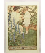 Jessie Willcox Smith IN THE GARDEN Circa 1910 Postcard Series 100 Nice! ... - £10.61 GBP