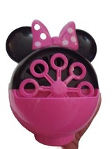 Disney Junior Minnie Mouse Mini Bubble Blower Fun Fun Fun Tested - £8.20 GBP