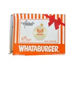 RARE!! Whataburger Holiball 30” Pearl Inflatable Holiday Ornament Collectible - £235.35 GBP