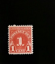 1931 1c Postage Due, Carmine Scott J80 Mint F/VF NH - $1.99